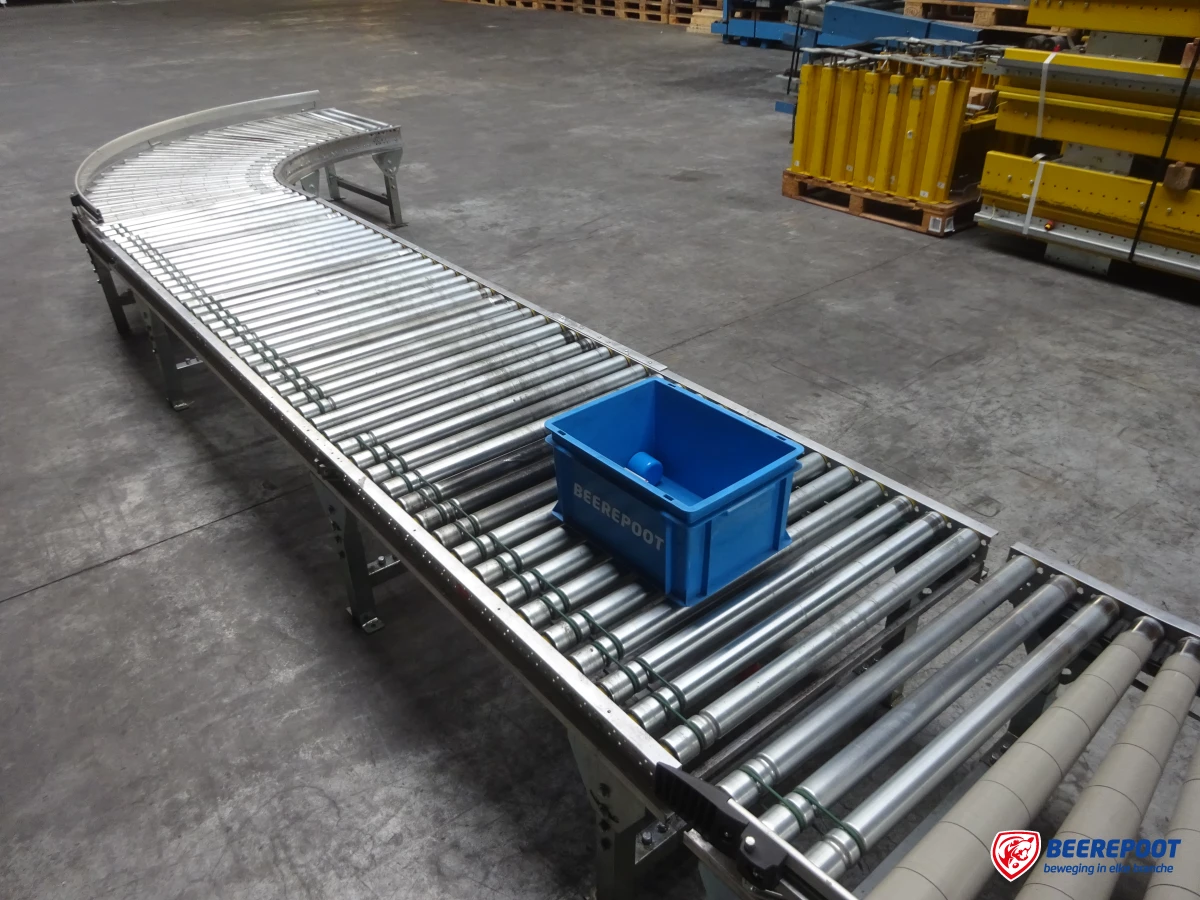 Rollenbaanbochten, drive